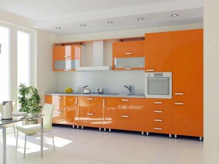 Оранжевая кухня – апельсиновый рай у себя дома!