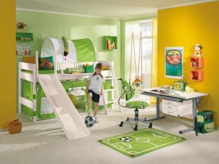 Как оформить многофункциональную детскую комнату?